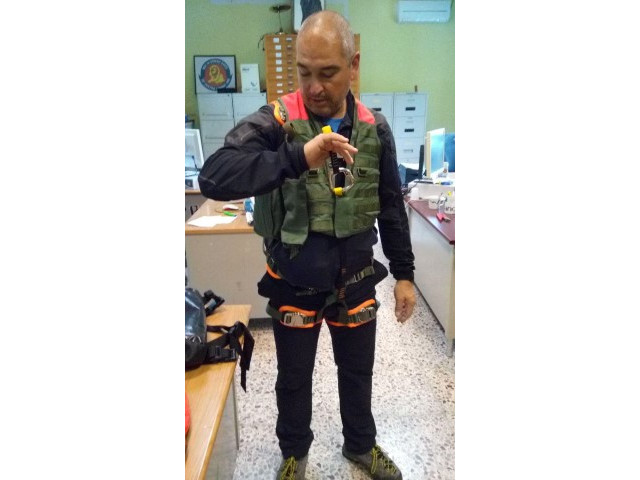 Vestizione operativa Aerosoccorritore