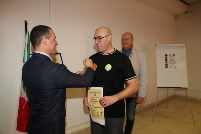 Sanguigni riceve lo stemma Rescue